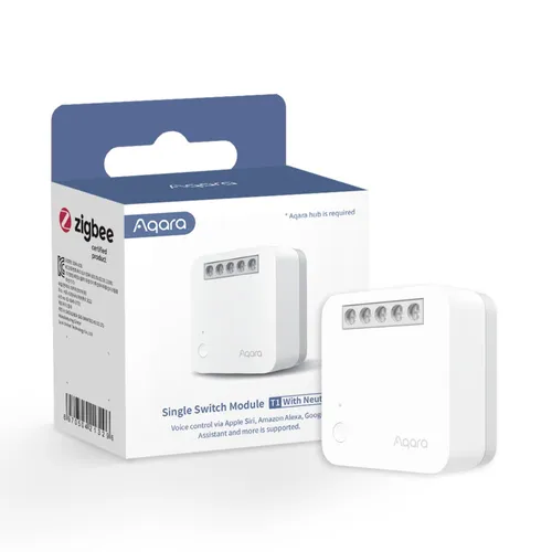 Aqara Single Switch Module T1 | Módulo de comutaçao | com neutro, Zigbee, EU, SSM-U01 Częstotliwość (MHz)2400