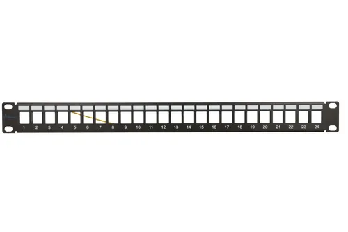 Extralink 24 Port STP | Patchpanel | Modular Kolor produktuCzarny