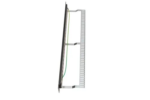 Extralink 24 Port STP | Patchpanel | Modular Materiał obudowyMetal