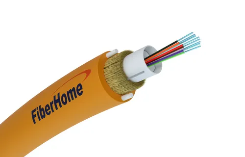 Direkt gömülü fiber optik kablo 8F | DAC Z-XOTKTCD, tek modlu, 8J, G652D, 1,2kN, 5,3 mm | Fiberhome Kabel do montażuNa zewnątrz budynków