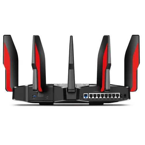 TP-link Archer AX11000 | WiFi Router | 8x RJ45 1000Mb/s, 1x 2.5G RJ45 WAN, 2x USB Ilość portów LAN8x [10/100/1000M (RJ45)]
