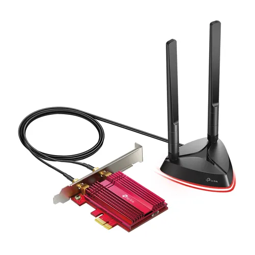 TP-Link Archer TX3000E | Tarjeta de red WiFi | PCI Express, AX3000, doble banda, Bluetooth 5.0 Częstotliwość pracyDual Band (2.4GHz, 5GHz)