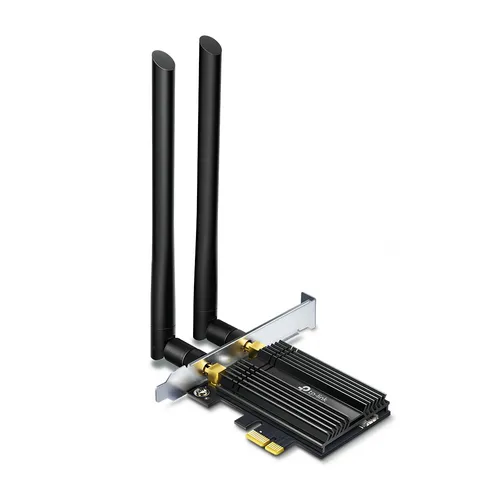 TP-Link Archer TX50E | Scheda di rete Wi-Fi | PCI Express, AX3000, Dual-Band, Bluetooth 5.0 Częstotliwość pracyDual Band (2.4GHz, 5GHz)