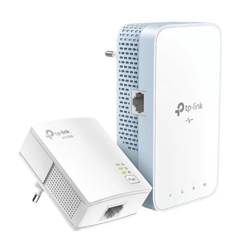 TP-Link TL-WPA7517 KIT | Power Line | AC750, Dual Band, AV1000, RJ45 100Mb/s Ilość portów LAN2x [10/100M (RJ45)]
