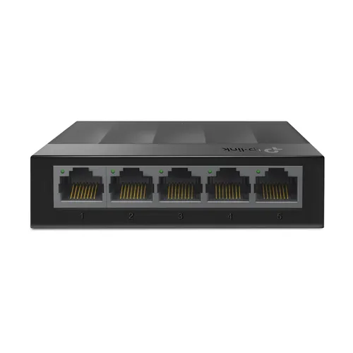TP-Link LS1005G | Switch | 5x RJ45 1000Mb/s Ilość portów LAN5x [10/100/1000M (RJ45)]

