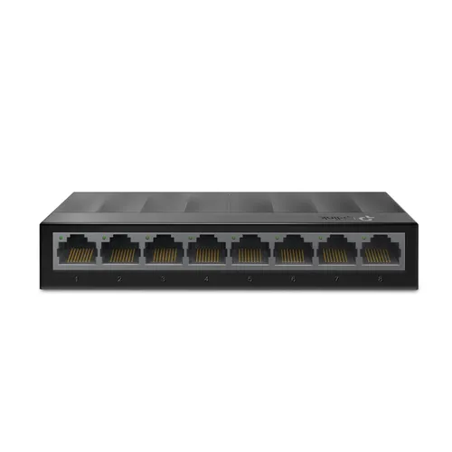 TP-Link LS1008G | Switch | 8x RJ45 1000Mb/s Ilość portów LAN8x [10/100/1000M (RJ45)]
