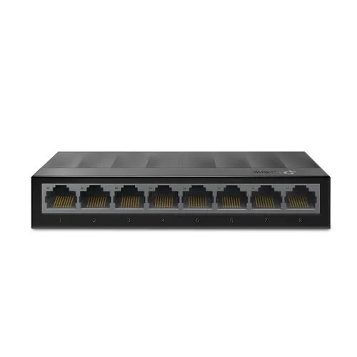 TP-Link LS1008G | Přepínač | 8x RJ45 1000Mb/s Ilość portów LAN8x [10/100/1000M (RJ45)]
