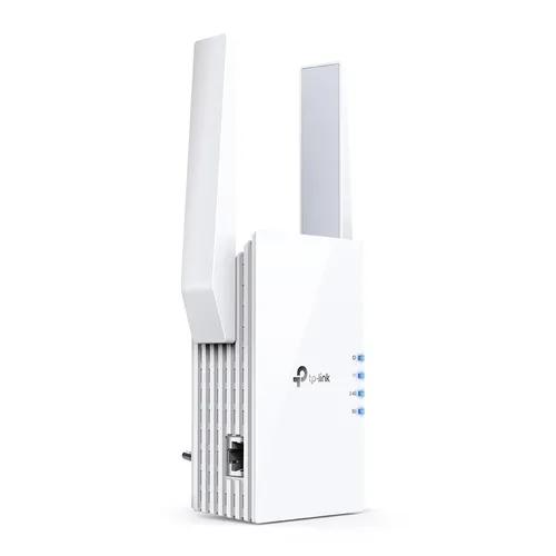 TP-Link RE605X | Zesilovač signálu WiFi | AX1800, Dual Band, 1x RJ45 1000Mb/s Ilość portów LAN1x [100/1000M (RJ45)]
