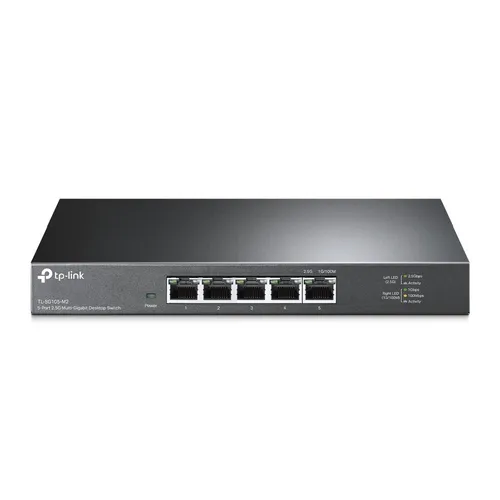 TP-Link TL-SG105-M2 | Switch | 5x RJ45 2.5Gb/s, Desktop Ilość portów LAN5x [100/1000/2500M (RJ45)]