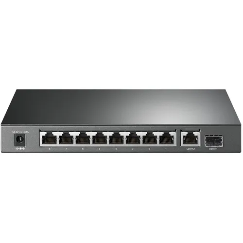 TP-Link TL-SG1210P | Switch | 10x RJ45 10Gb/s, 8x PoE+, 1x SFP Ilość portów LAN1x [1G (SFP)]
