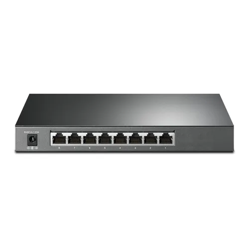 TP-Link TL-SG2008P Anahtar, JetStream, 8x RJ45 1000Mb/s, 4x PoE+, 62W Ilość portów PoE4x [802.3af/at (1G)]

