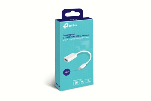 TP-Link UC400 | Adaptér USB | SuperSpeed USB-C pro USB-A 3.0 Głębokość produktu14,5
