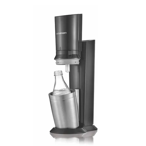 Ekspress SodaStream Crystal 2.0 | Schwarz | Wassersprudler Kolor produktuAluminium, Czarny