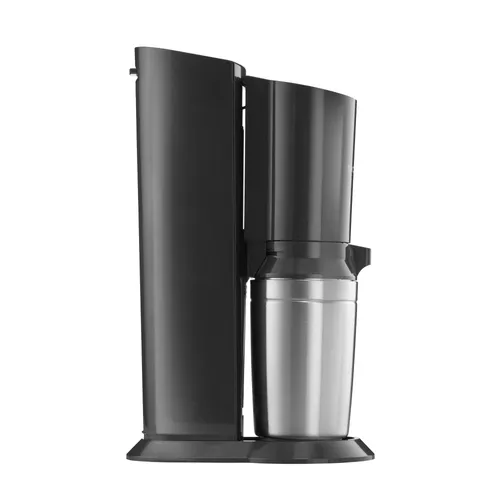 SODASTREAM SODA MAKER CRYSTAL BLACK INCL. 1 GLASBOTTLE Kolor produktuCzarny, Metaliczny
