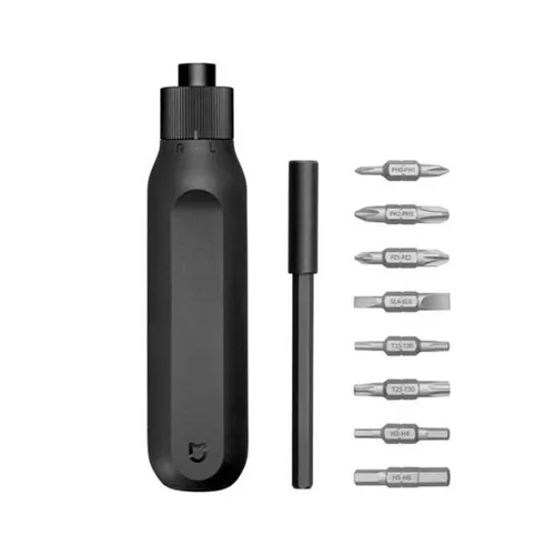 Xiaomi Mi 16-in-1 Ratchet Screwdriver | Šroubovák 16v1 | 16 hlav, BHR4779GL Dołączone wkrętaki/końcówki wiertełHex (imperialny), Phillips, Pozidriv, Gniazdo, Torx