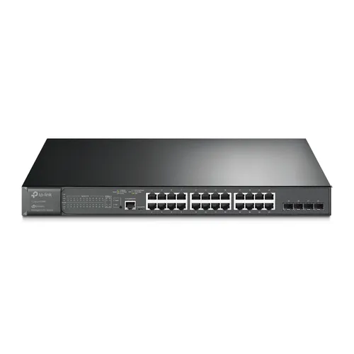 TP-Link TL-SG3428MP Anahtar, JetStream, 24x RJ45 1000Mb/s PoE+, 4x SFP, L2, 384W Ilość portów LAN24x [10/100/1000M (RJ45)]
