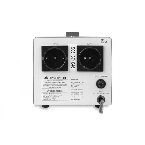 VOLT AVR PRO 1000 VA | Stabilizátor napětí  | 1000VA 3