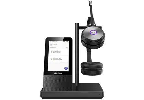 Yealink WH66 Dual | Bezprzewodowy zestaw słuchawkowy | Ekran dotykowy LCD Budowa słuchawekSupra fonetyczny