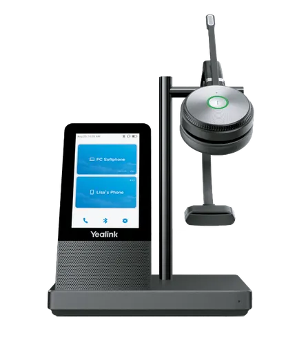 Yealink WH66 Mono | Wireless headset | LCD touchscreen 0