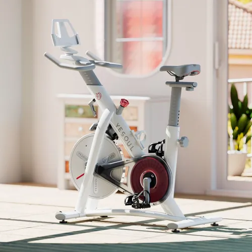 Yesoul Spin Bike S3 Blanco | Bicicleta de entrenamiento | Kolor produktuBiały