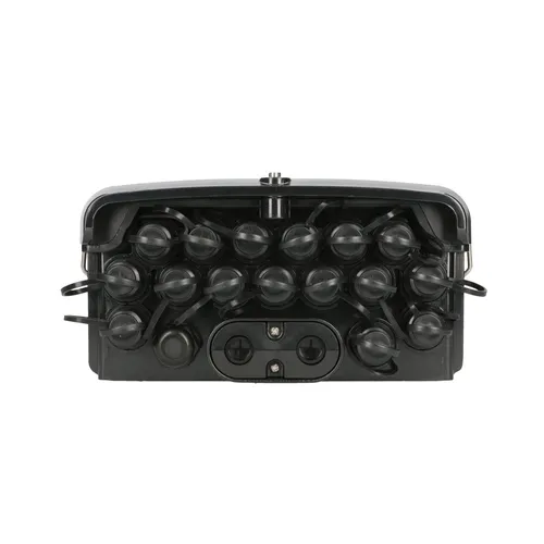 Extralink Jennifer | Caja de fibra óptica | 16 soldaduras, negro, con conector Montaż naścienny / rzutowanie na sufitTak