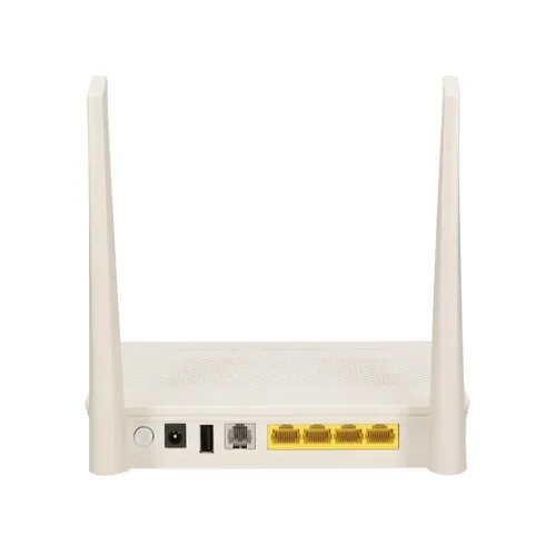 Huawei HG8145V5 GPON | ONT | WiFi, 1x GPON, 4x RJ45 1000Mb/s, 1x RJ11, USB Standardy sieci bezprzewodowejIEEE 802.11b