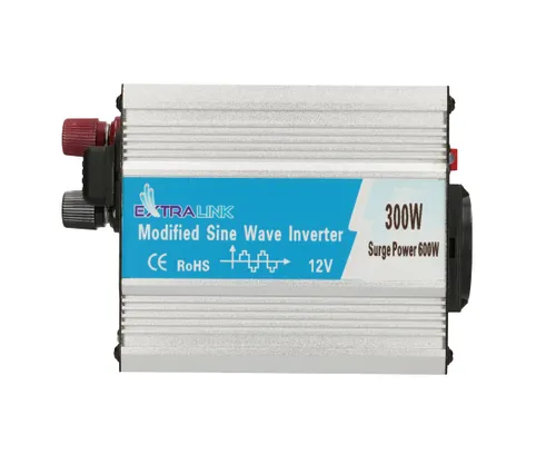 Extralink OPIM-300W | Měnič napětí | automobilový 12V, 300W modifikovaný sinus Ilość na paczkę1