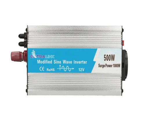 Extralink OPIM-500W | Car voltage converter | 12V, 500W modified sinus Ilość portów USB1