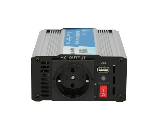 Extralink OPIM-500W | Convertitore di tensione | 12V, 500W onda sinusoidale modificata Materiał obudowyAluminium