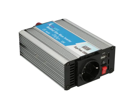 Extralink OPIM-600W | Car voltage converter | 12V, 600W modified sine Napięcie wyjściowe230V