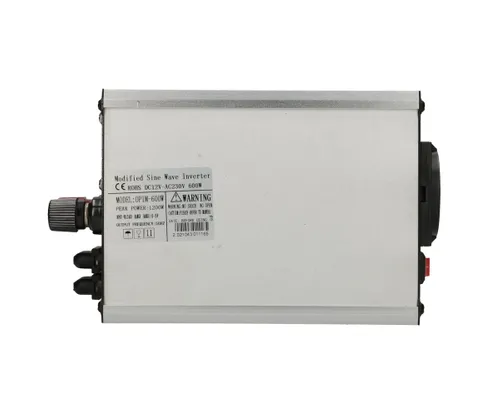 Extralink OPIM-600W | Měnič napětí | automobilový 12V, 600W modifikovaný sinus Ilość portów USB1