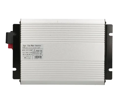 Extralink OPIP-500W | Convertidor de voltaje | 12V, 500W sinusoidal pura Kolor produktuAluminium, Czarny, Srebrny