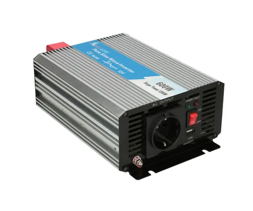 Extralink OPIP-600W | Měnič napětí | automobilový 12V, 600W čistý sinus Napięcie wyjściowe230V
