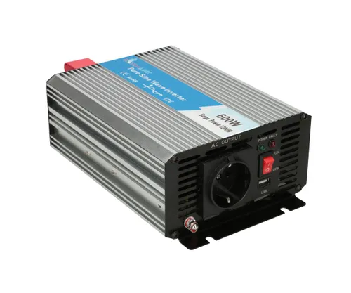 Extralink OPIP-600W | Voltage converter | 12V, 600W pure sine Napięcie wyjściowe230V