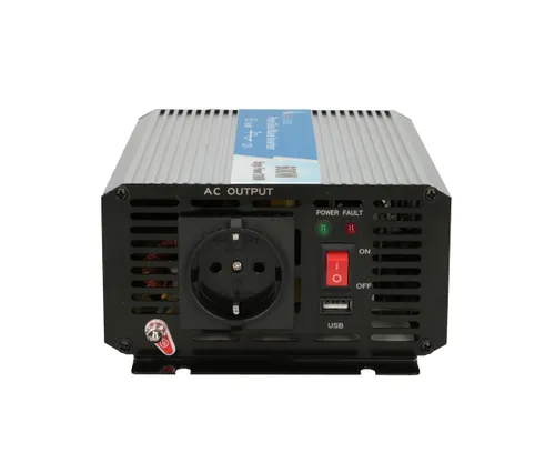 Extralink OPIP-600W | Voltage converter | 12V, 600W pure sine Frekwencja wyjściowa50