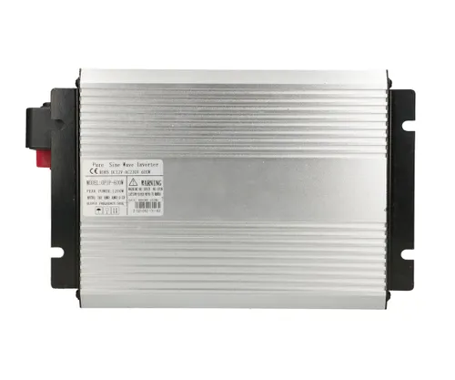 Extralink OPIP-600W | Měnič napětí | automobilový 12V, 600W čistý sinus Kolor produktuAluminium, Czarny