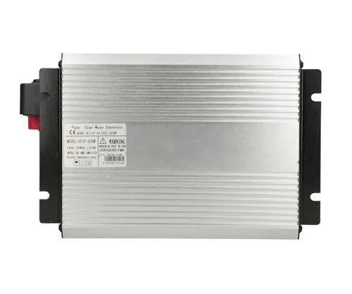 Extralink OPIP-600W | Voltage converter | 12V, 600W pure sine Kolor produktuAluminium, Czarny
