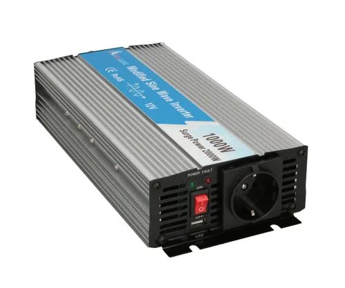 Extralink OPIM-1000W | Měnič napětí | automobilový 12V, 1000W modifikovaný sinus Napięcie wyjściowe230V