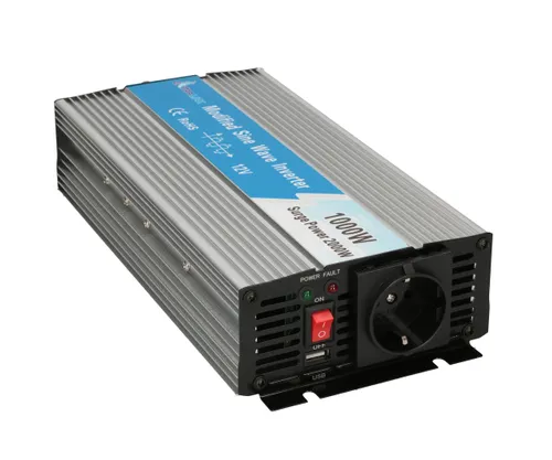 Extralink OPIM-1000W | Car voltage converter | 12V, 1000W modified sinus Napięcie wyjściowe230V