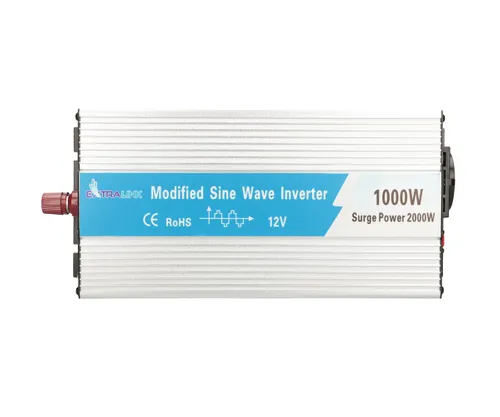 Extralink OPIM-1000W | Měnič napětí | automobilový 12V, 1000W modifikovaný sinus Frekwencja wyjściowa50