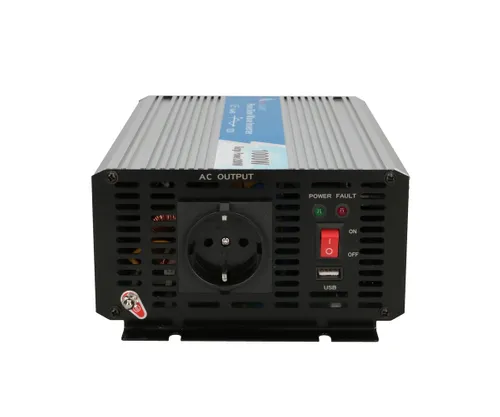 Extralink OPIP-1000W | Convertitore di tensione | 12V - 230W, 1000W, sinusoidale pura Kolor produktuAluminium