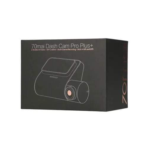 70mai Dash Cam Pro Plus+ A500S | Rejestrator samochodowy | Rozdzielczość 2.7K, GPS, WiFi 6