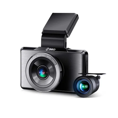 360 G500H | Dash Kamera | Ön + arka kamera seti, 1440p, GPS 0