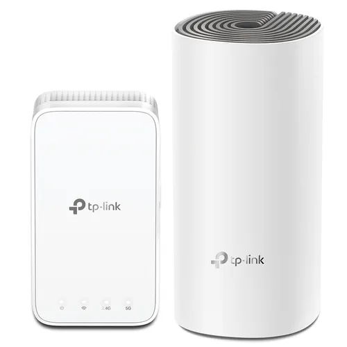 TP-Link Deco E3 | Router WiFi | AC1200, Dual Band, Mesh, RJ45 100Mb/s CertyfikatyCE, FCC, IC, NCC, BSMI, IDA, RCM, JPA, JRF, VCCI, KC, RoHS