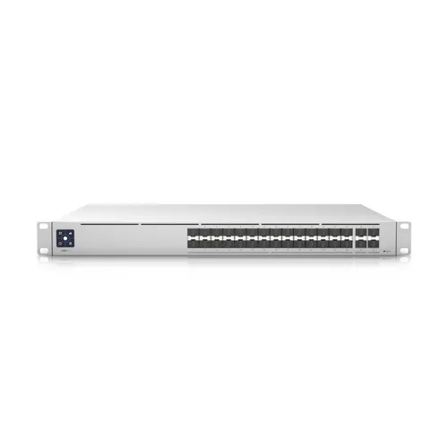 Ubiquiti USW-PRO-Aggregation | Switch | UniFi, 28x SFP+, 4x SFP28, SmartPower RPS Ilość portów LAN28x [10G (SFP+)]