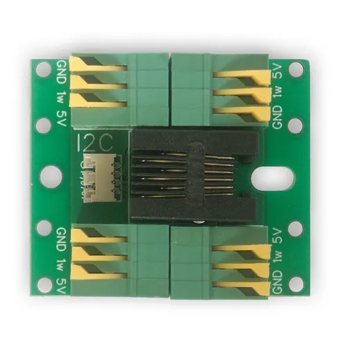 DS18B20 Tinycontrol Sensörü RJ12 Dagitici, Vida Tipi, LAN Kontrolörü için, I2C 1