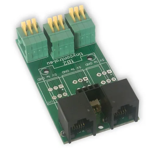 Tinycontrol tB2 | Tarjeta de extensión | 1-Wire, I2C, OLED, para el controlador LAN v3.5 2
