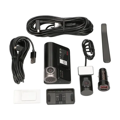 70mai Dash Cam A800S + A800S-1 | Rejestrator samochodowy | Rozdzielczość 4K, GPS, WiFi Kąt widzenia głównej kamery140