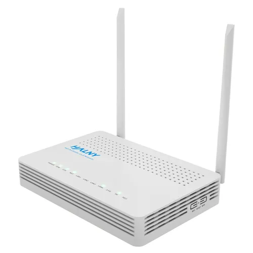 HALNy HL-4GMV2 | ONT | GPON ONT B+ SC/APC, AC Wave2, Dual Band 2x2 MIMO, 4x RJ45 1000Mb/s, 2x RJ11 Ilość portów LAN4x [10/100/1000M (RJ45)]
