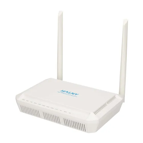 HALNy HL-4GMV4 | ONT | GPON ONT B+ SC/APC, AC Wave2, Dual Band 2x2 MIMO, 4x RJ45 1000Mb/s, 1x RJ11 Ilość portów LAN4x [10/100/1000M (RJ45)]
